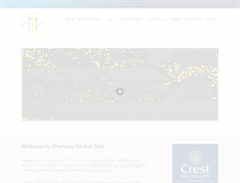 Tablet Screenshot of chertseycc.org.uk